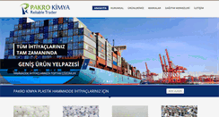 Desktop Screenshot of pakrokimya.com